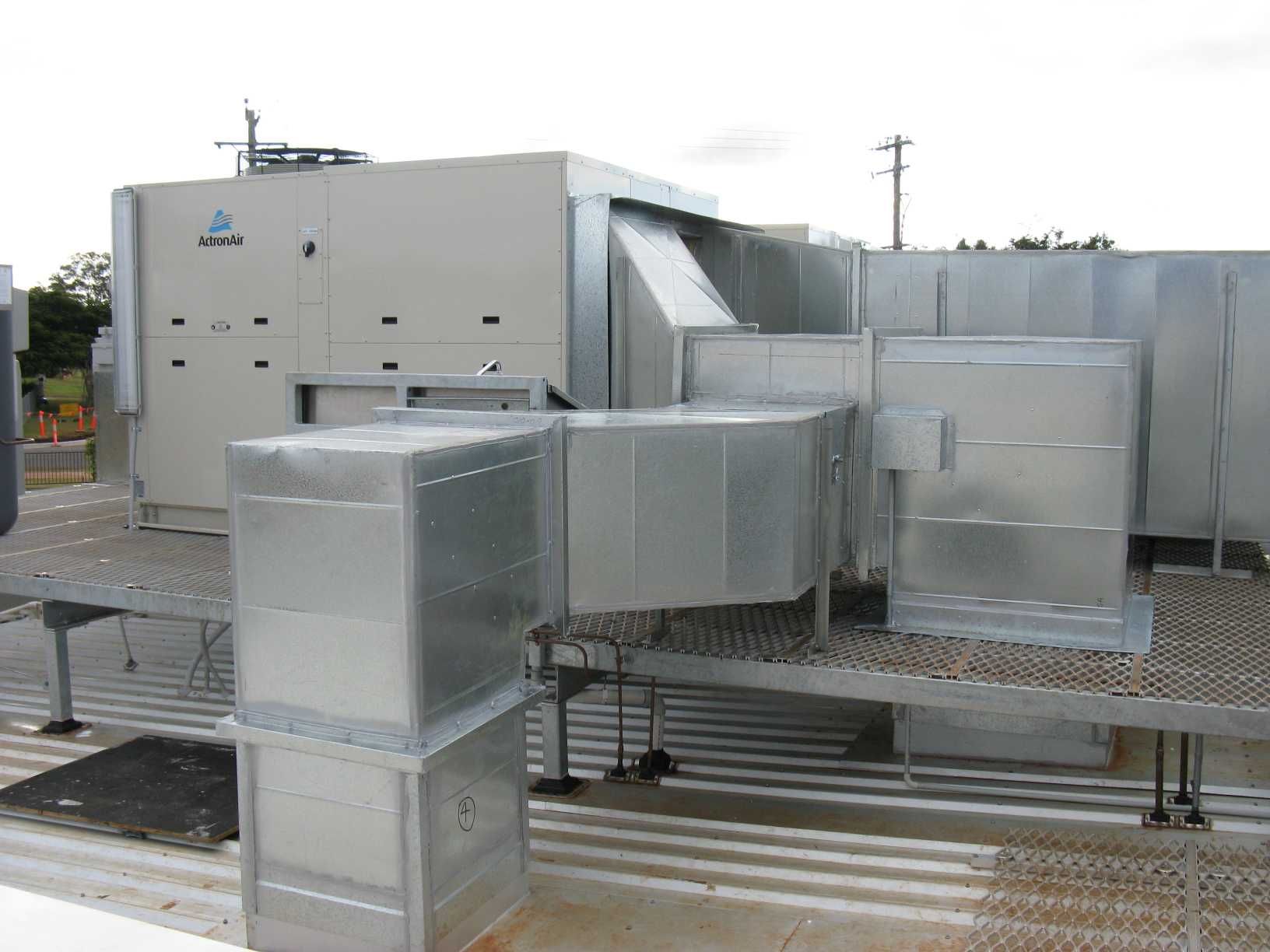 A Building With a Lot of Metal Boxes on It, Enterprise Air That's Cool in Svensson Heights, QLD